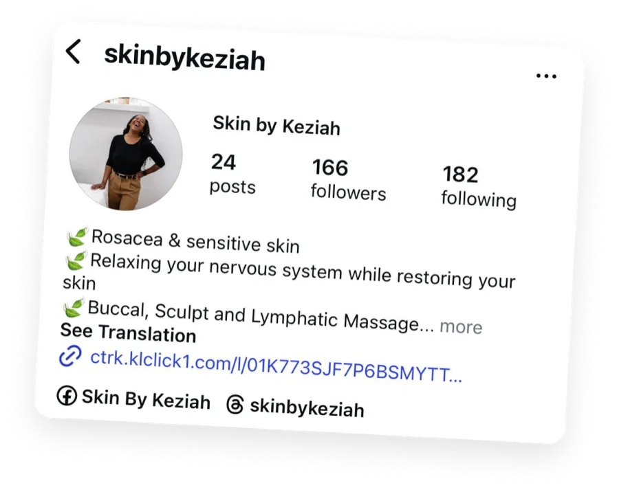 @skinbykeziah profile