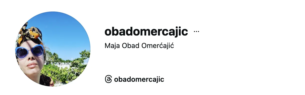 @obadomercajic profile