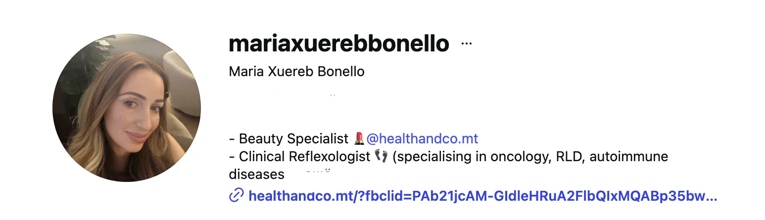@mariaxuerebbonello profile