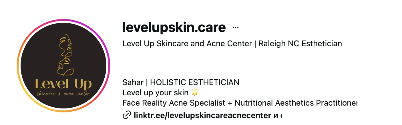@levelupskin.care profile